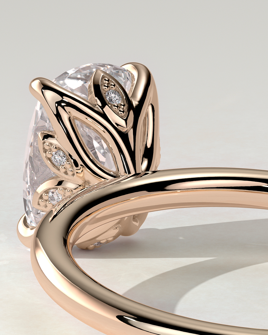 Tilly Solitaire Cushion Ring