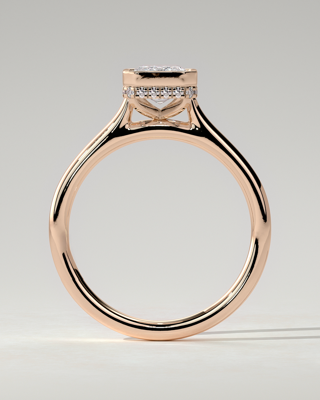 Valeria Bezel Round Ring