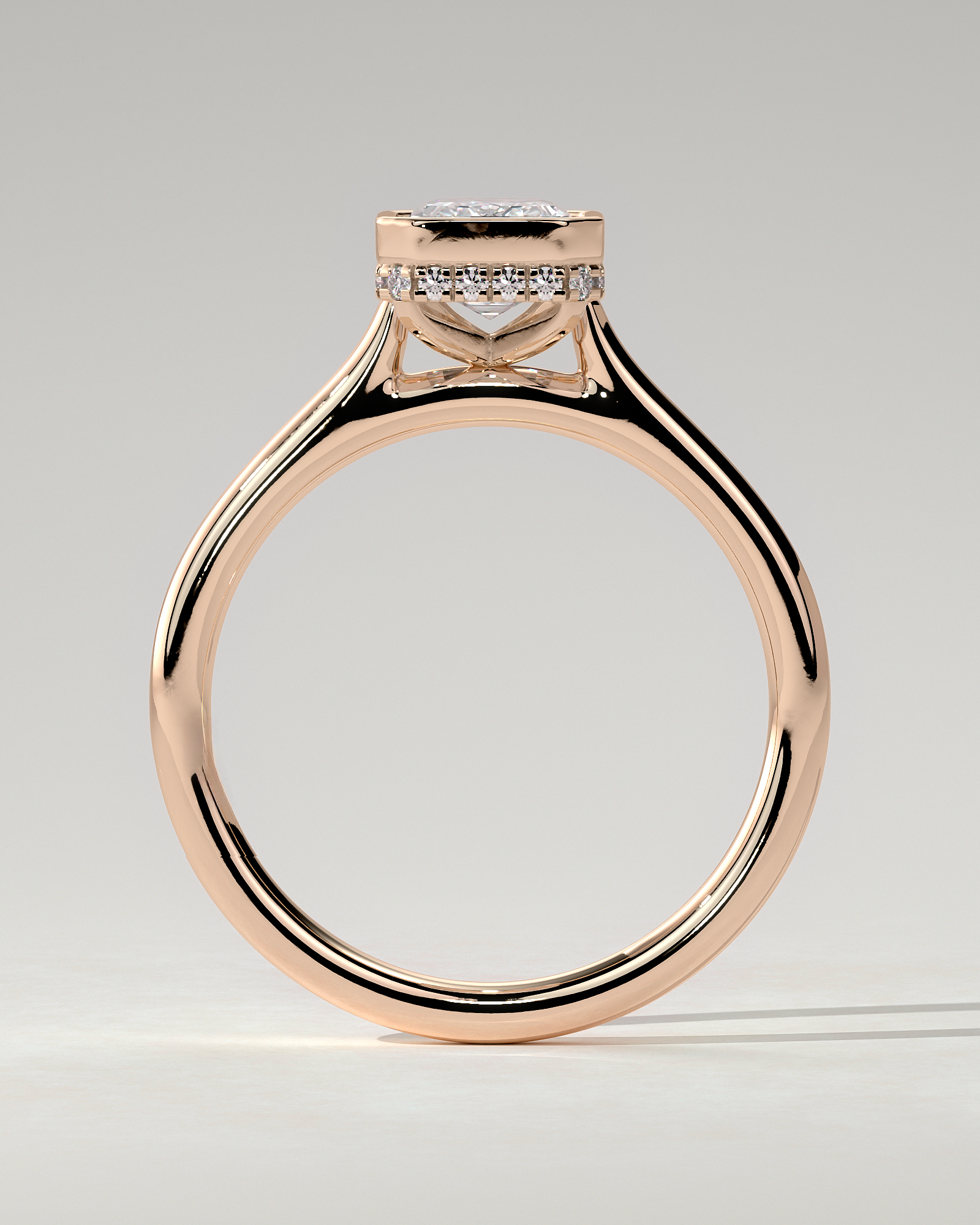 Valeria Bezel Round Ring
