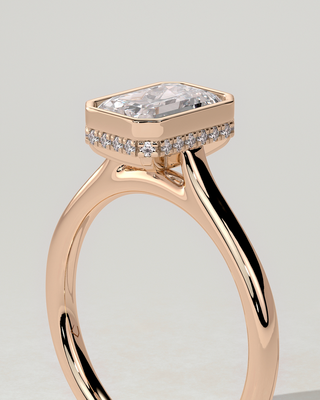 Valeria Bezel Round Ring