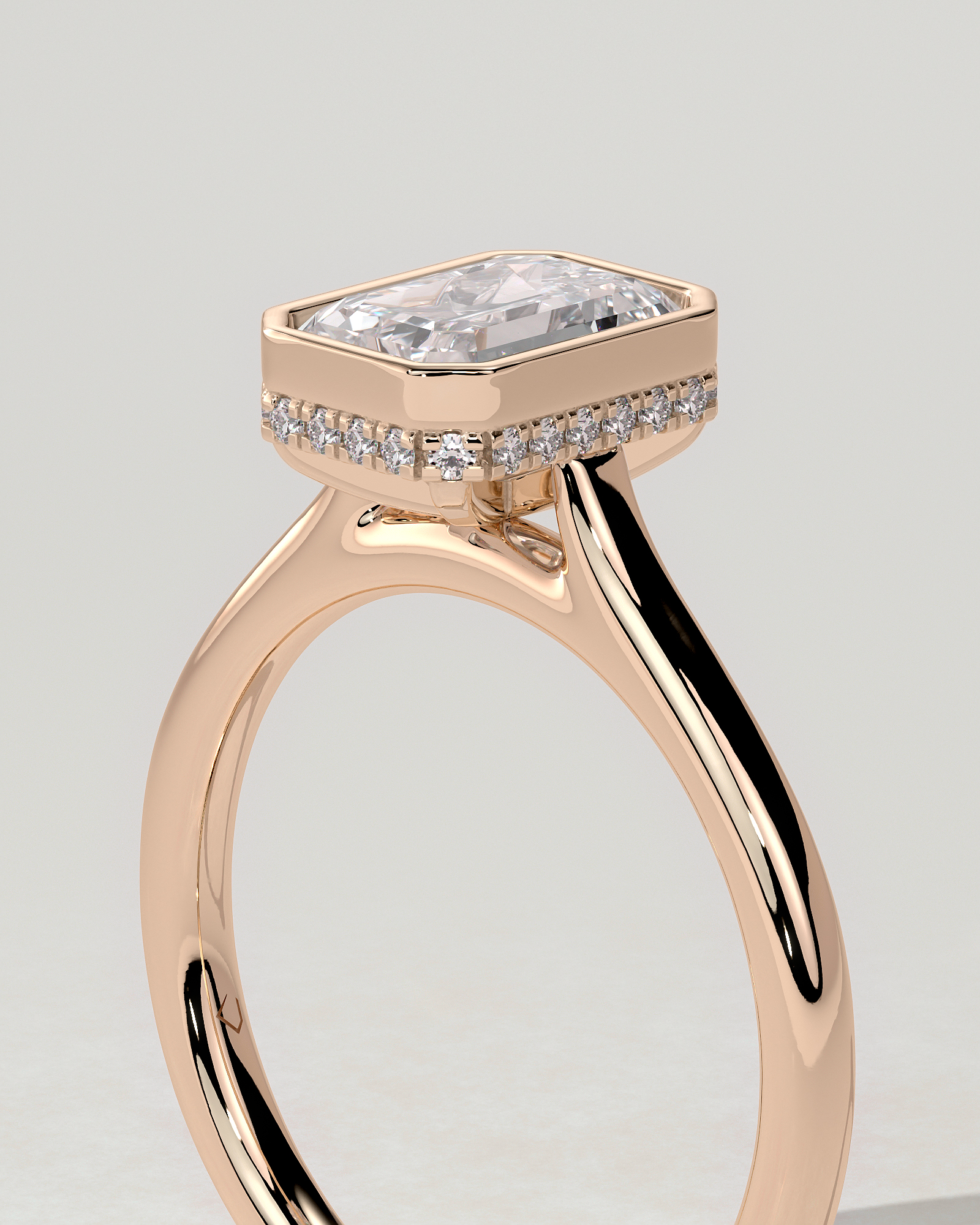 Valeria Bezel Round Ring