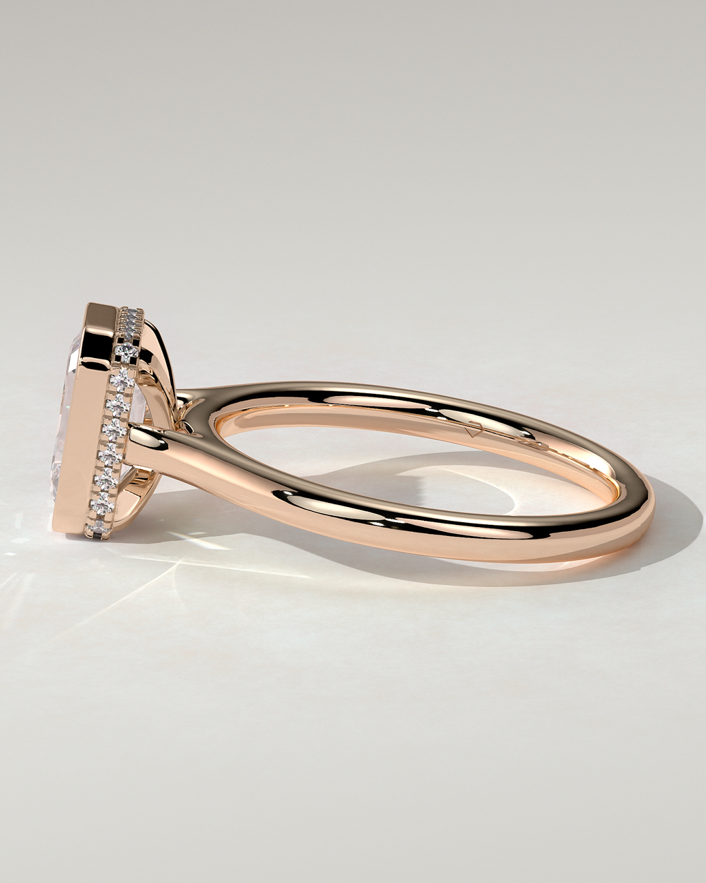 Valeria Bezel Round Ring