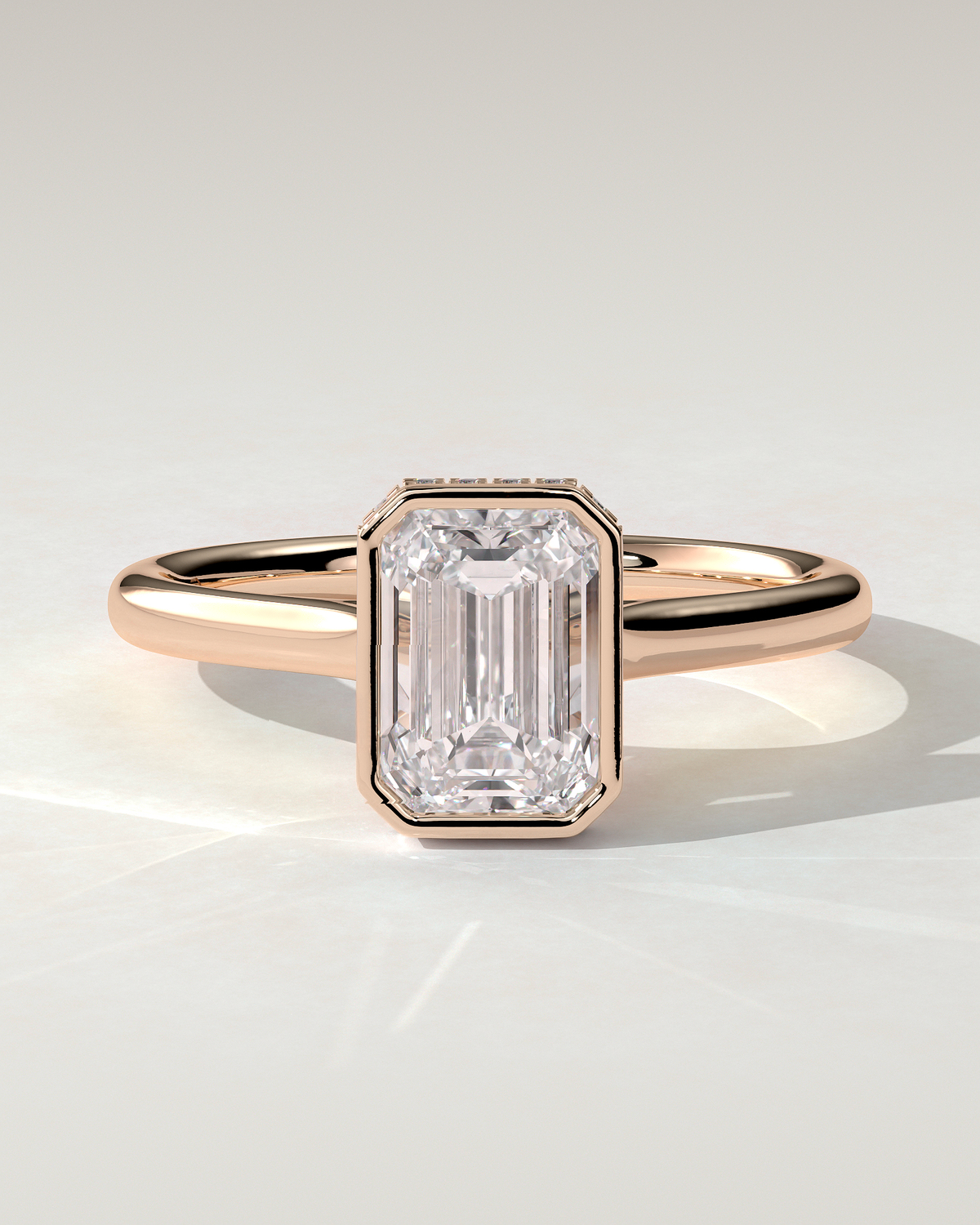 Valeria Bezel Round Ring