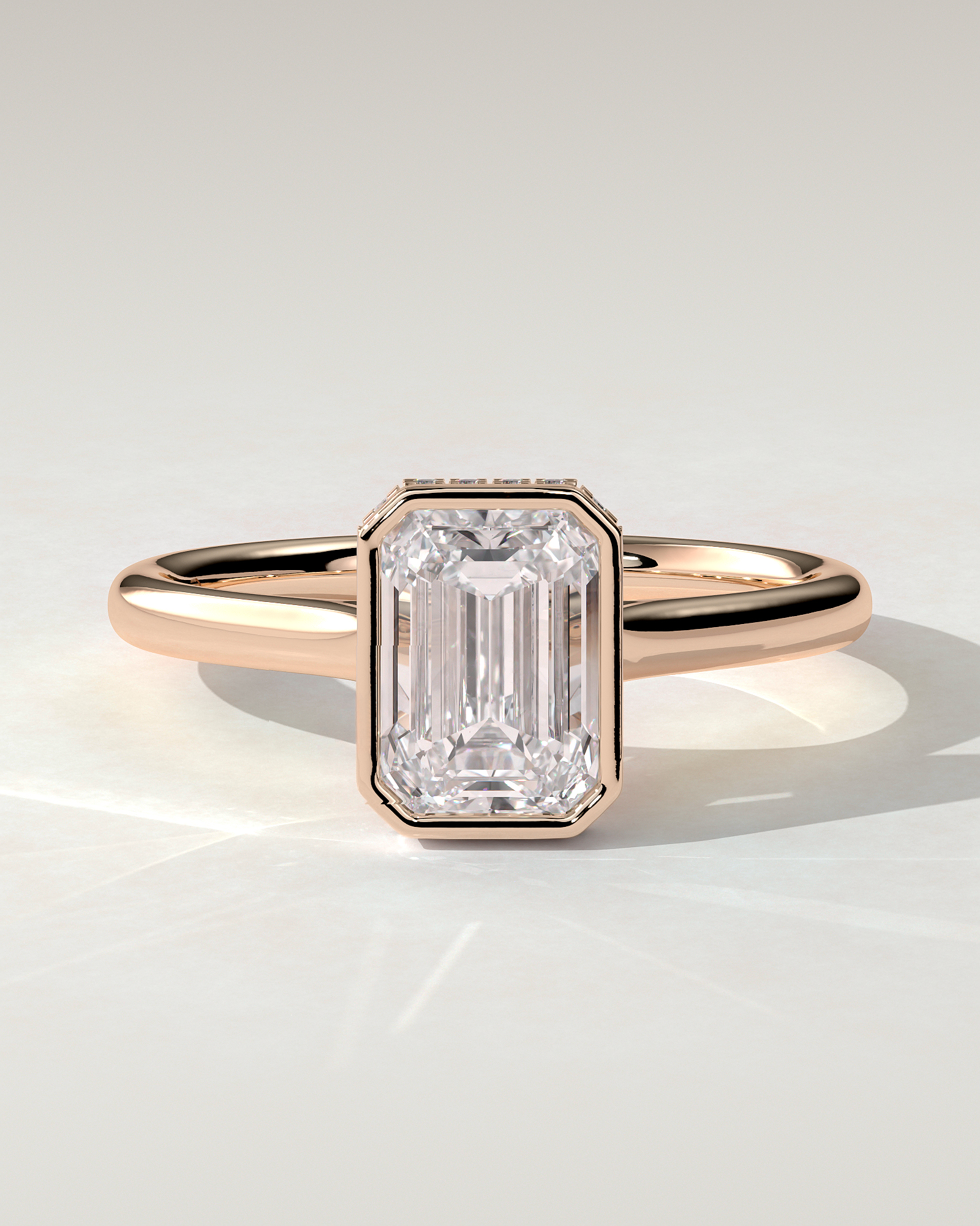 Valeria Bezel Round Ring