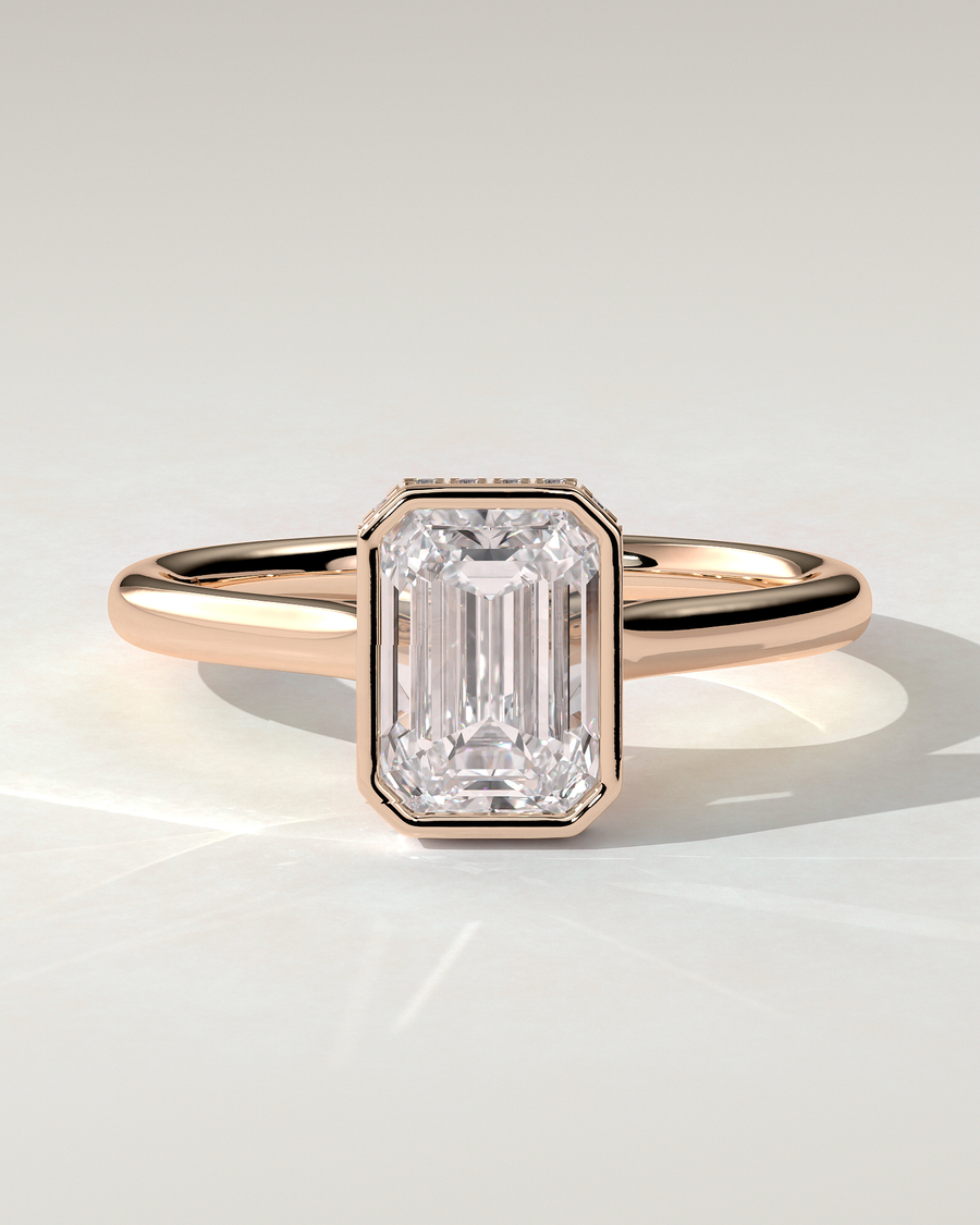 Valeria Bezel Round Ring