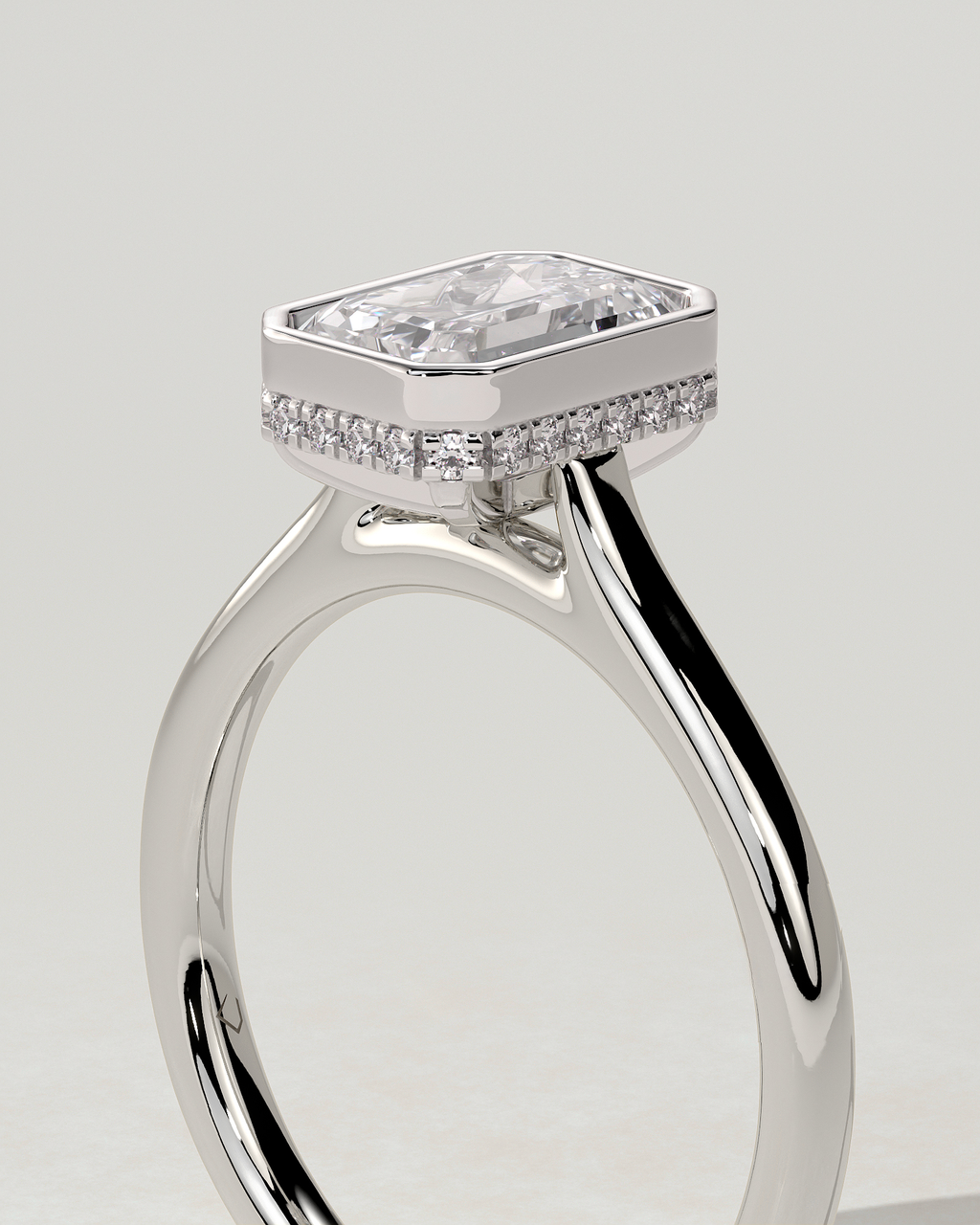 Valeria Bezel Round Ring