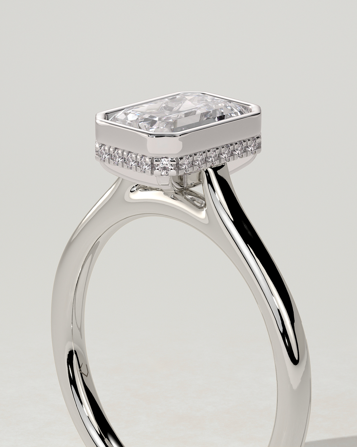 Valeria Bezel Round Ring