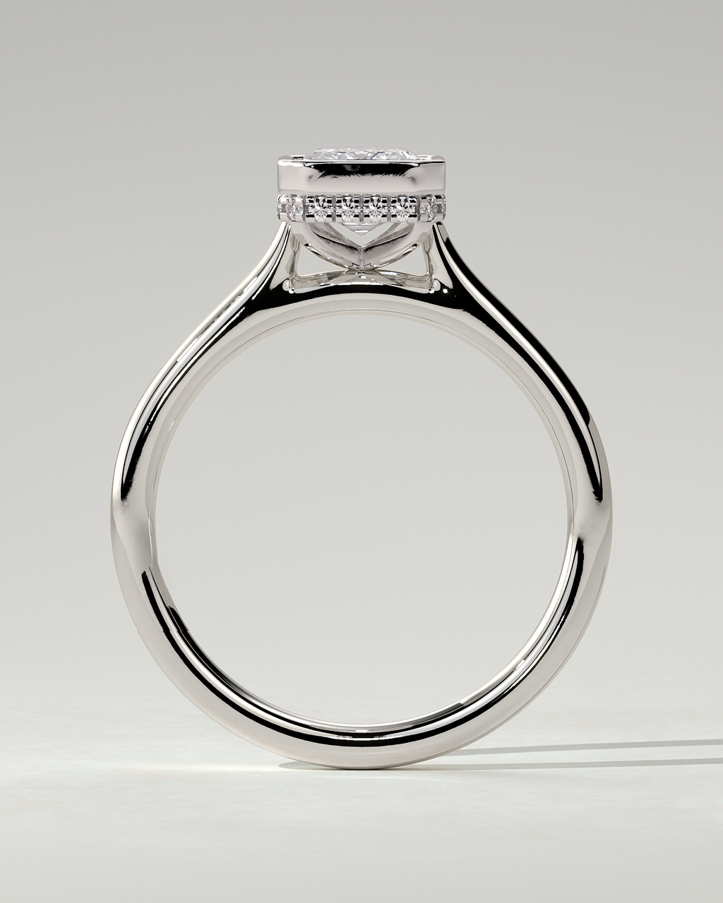 Valeria Bezel Round Ring