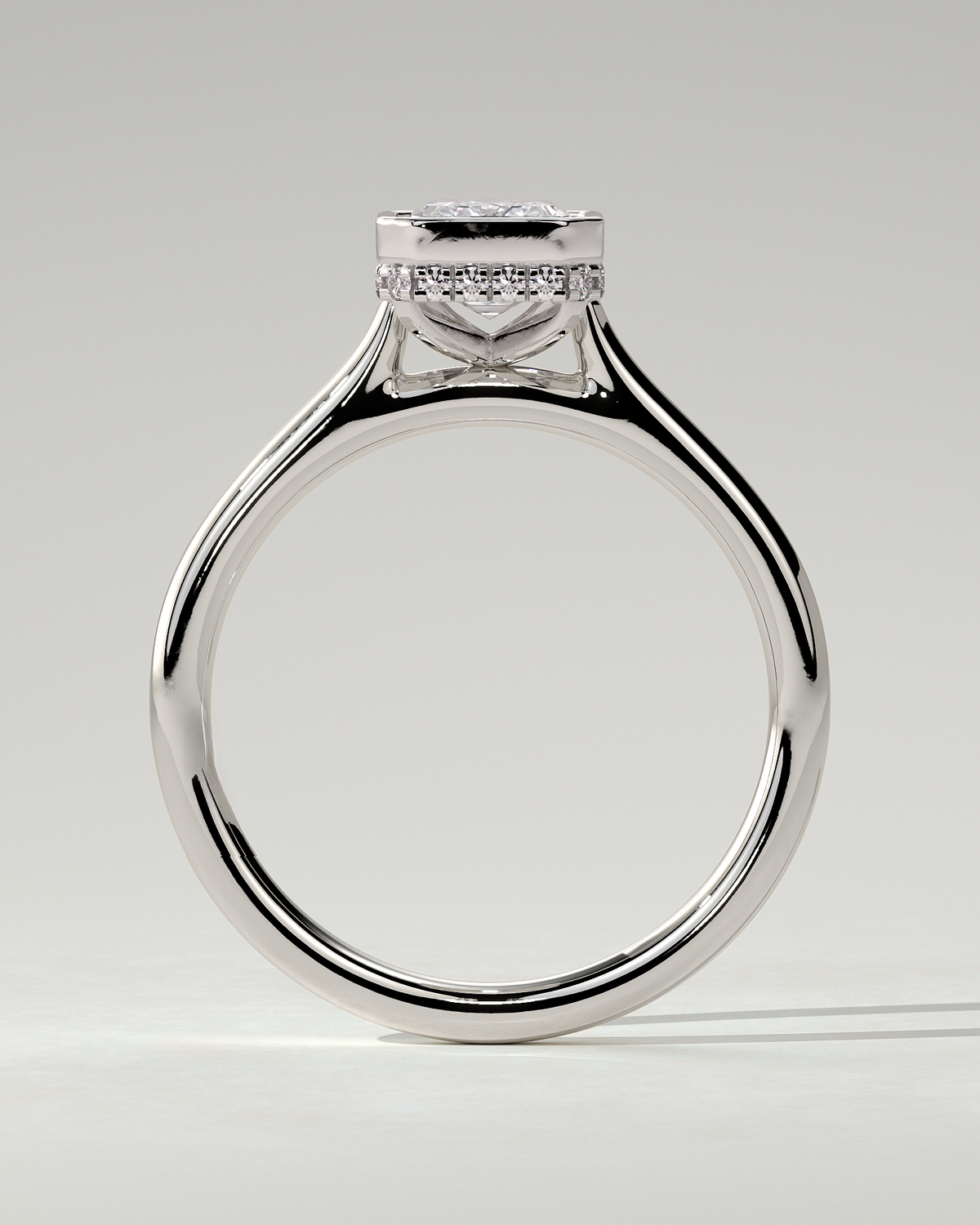 Valeria Bezel Round Ring