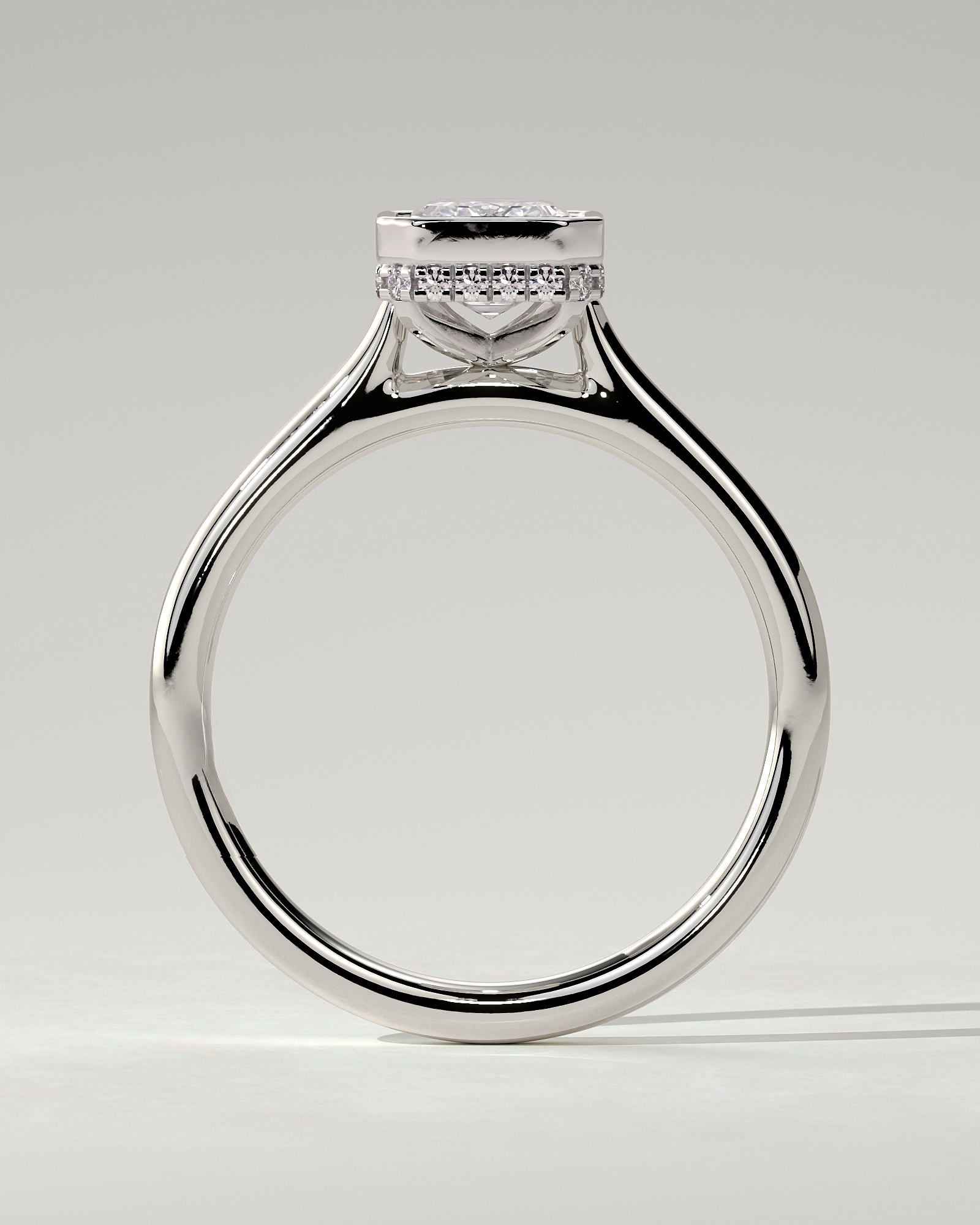 Valeria Bezel Round Ring