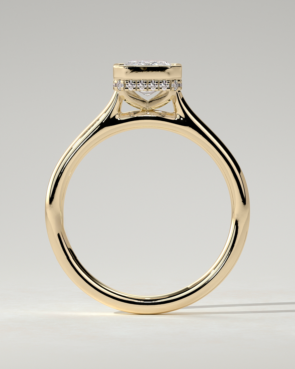 Valeria Bezel Round Ring