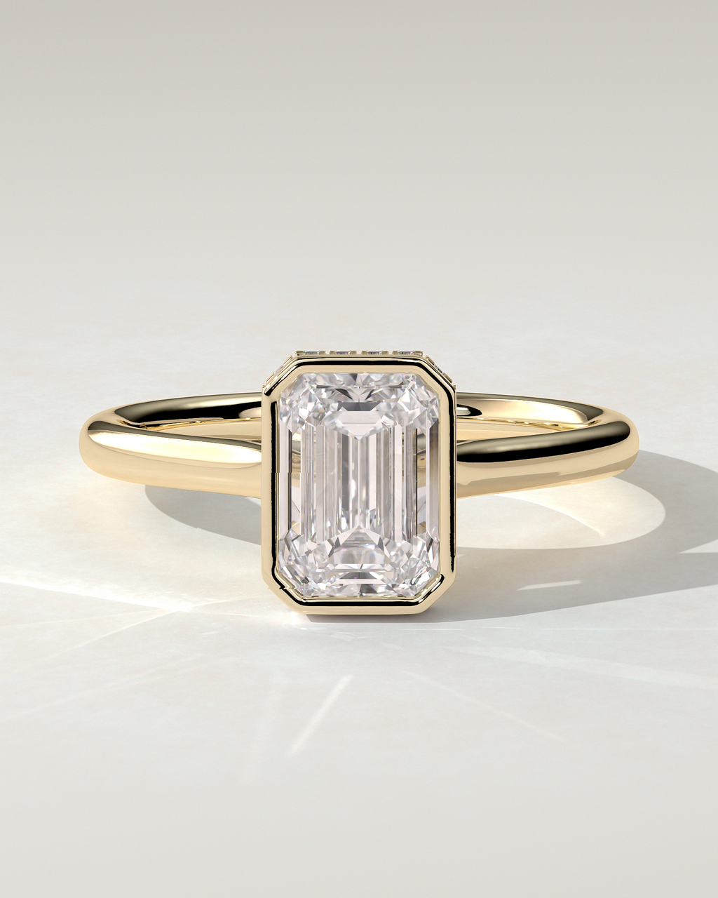 Valeria Bezel Round Ring