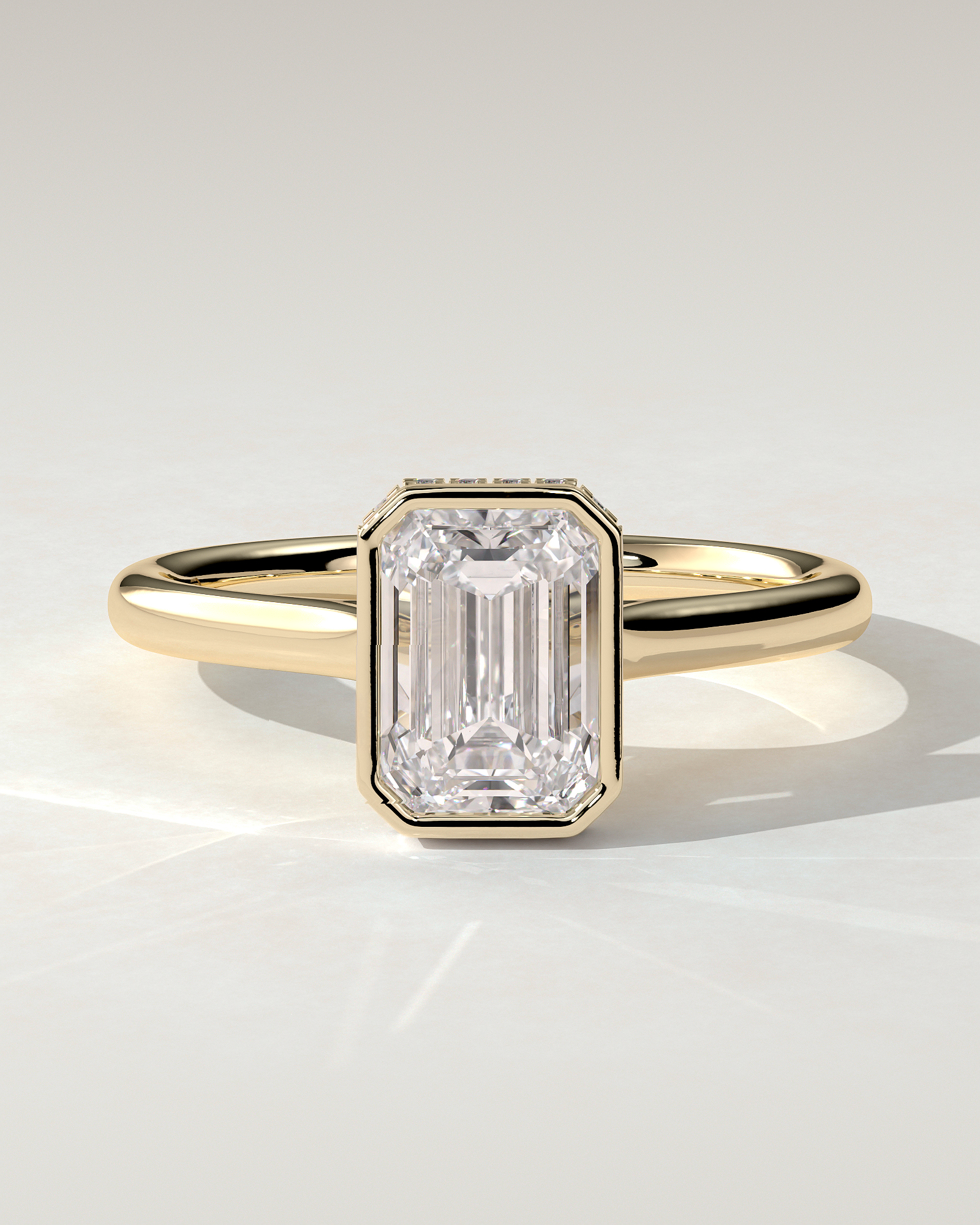 Valeria Bezel Round Ring