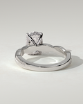Violetta Solitaire Cushion Ring