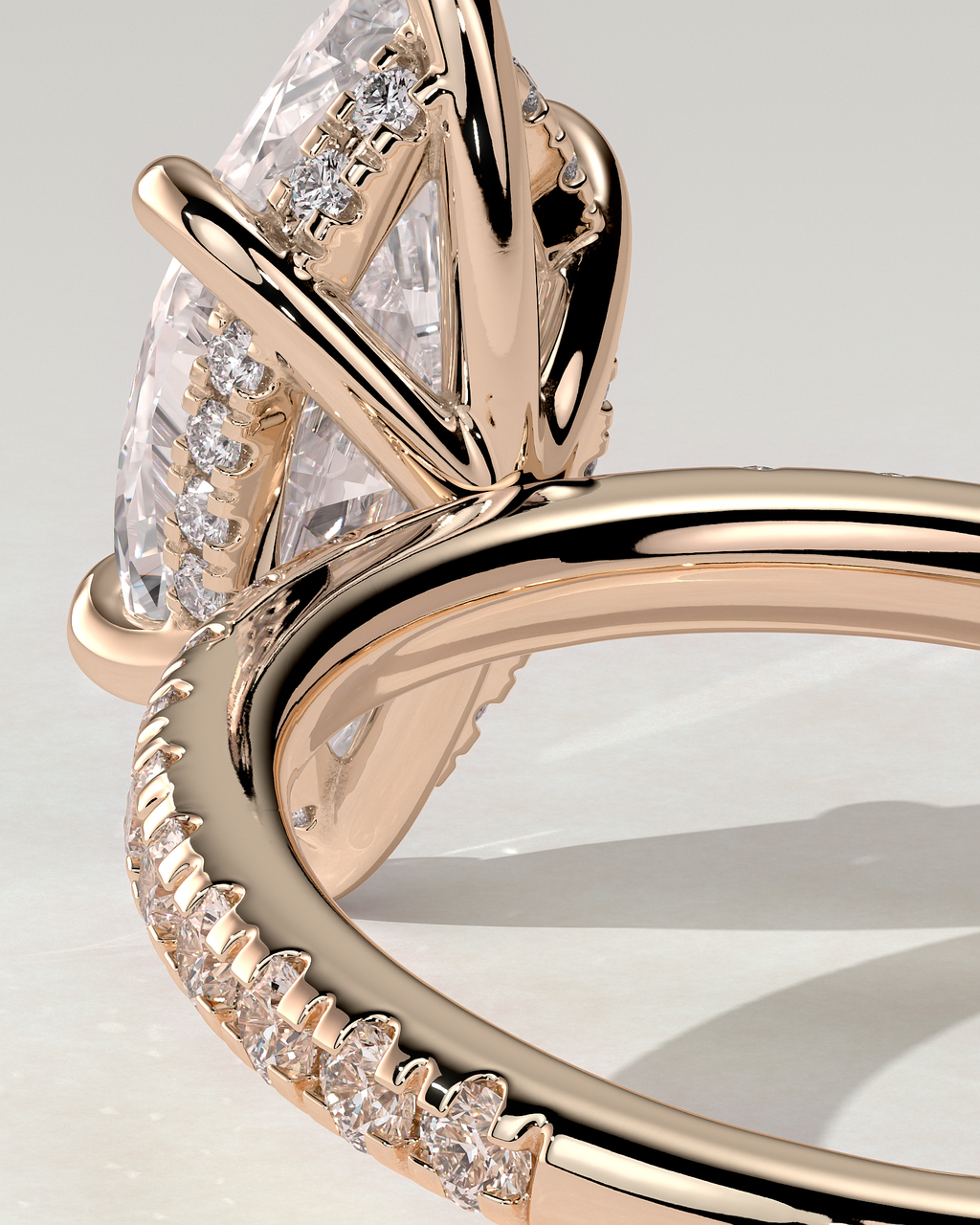 Waverly Solitaire Marquise Ring
