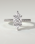 Waverly Solitaire Marquise Ring