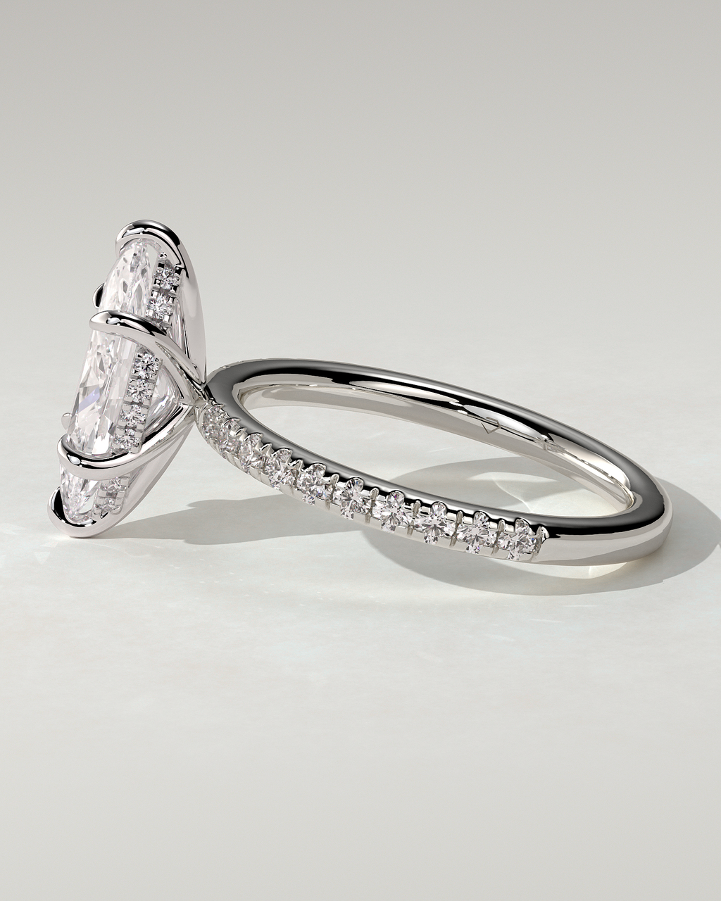 Waverly Solitaire Marquise Ring