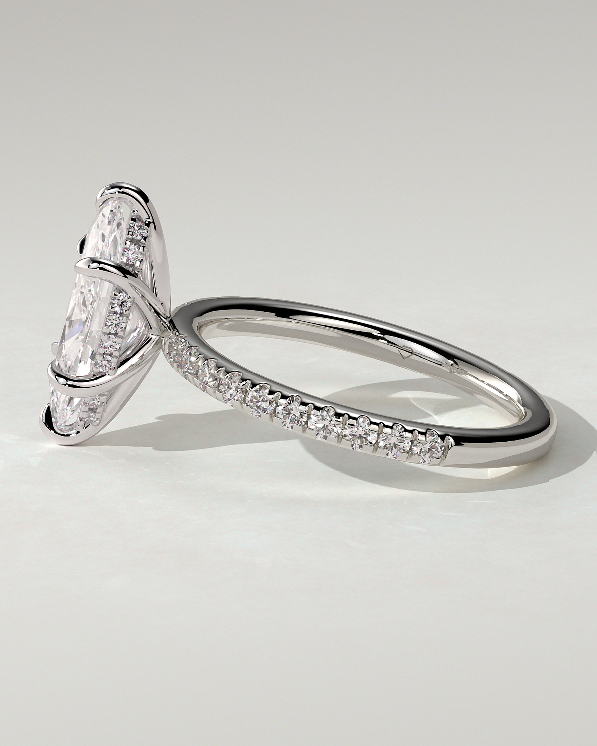 Waverly Solitaire Marquise Ring