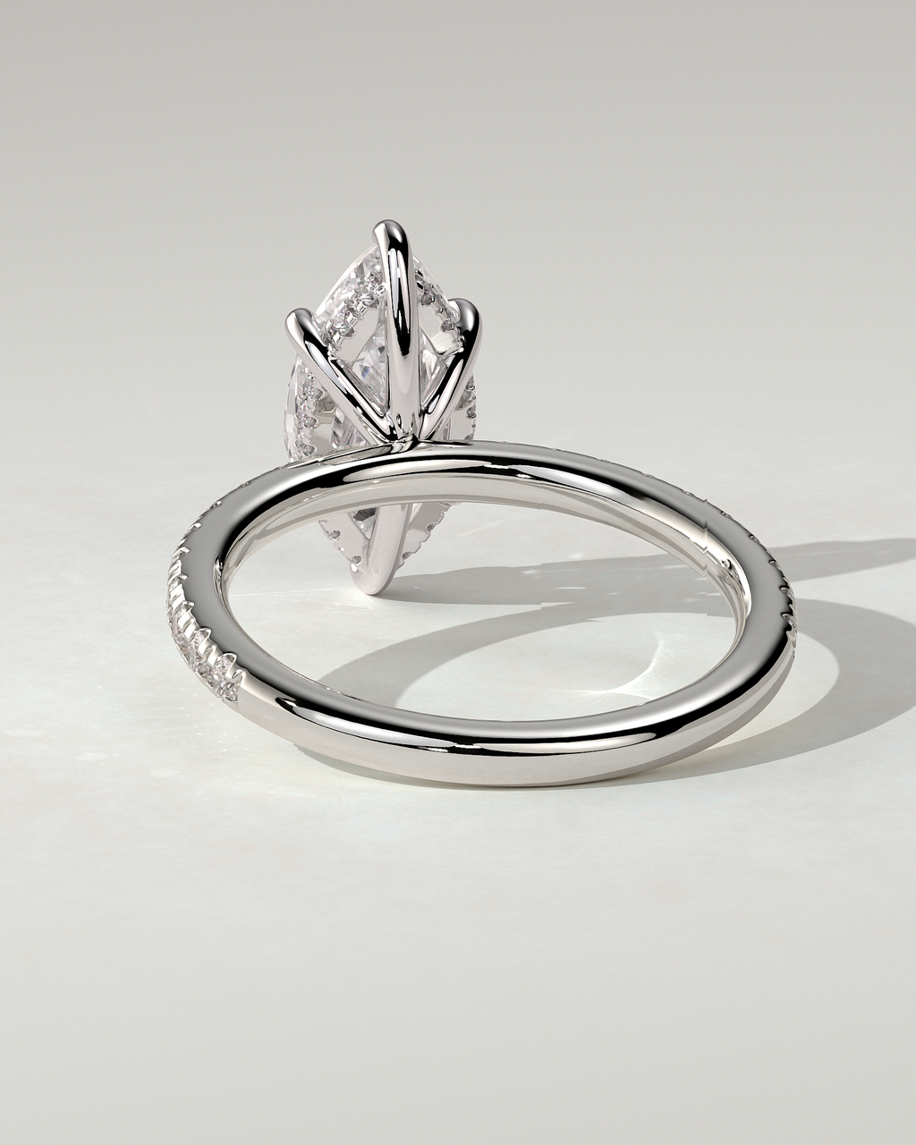 Waverly Solitaire Marquise Ring