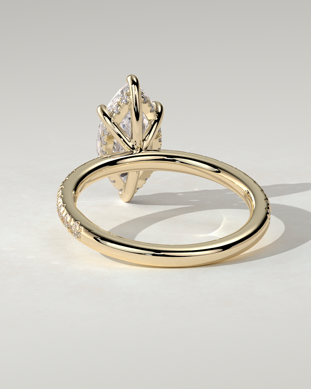 Waverly Solitaire Marquise Ring