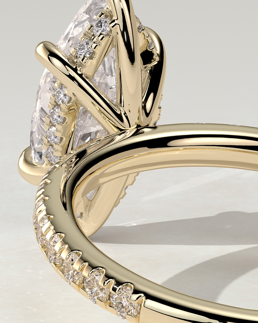 Waverly Solitaire Marquise Ring
