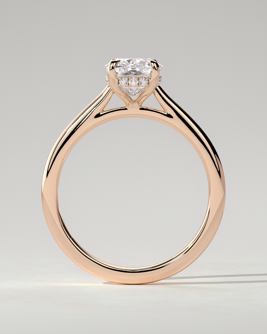 Wendy Solitaire Cushion Ring