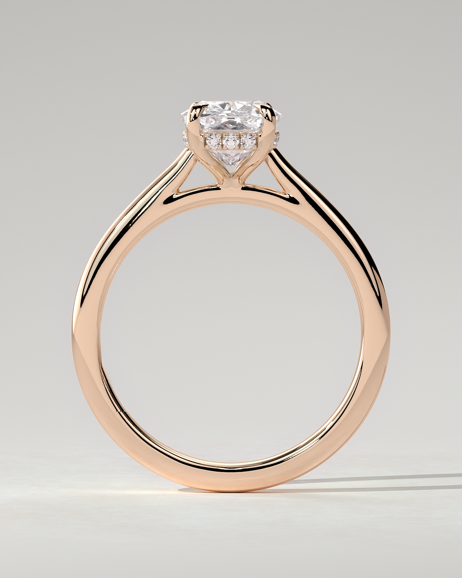 Wendy Solitaire Cushion Ring