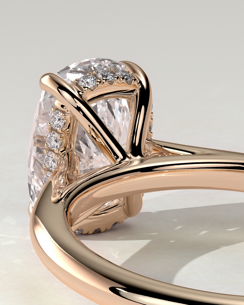 Wendy Solitaire Cushion Ring