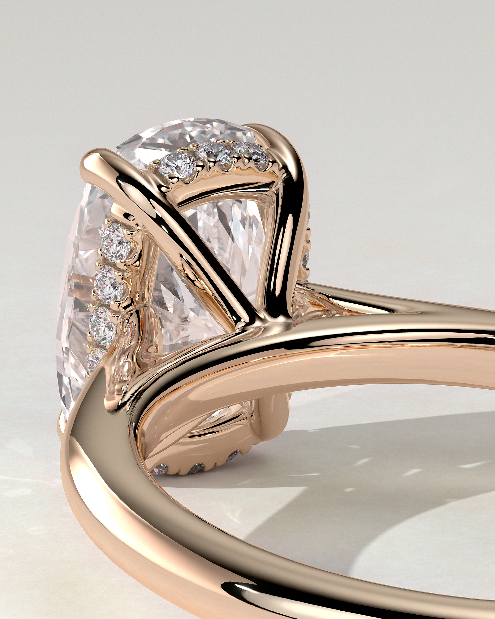 Wendy Solitaire Cushion Ring