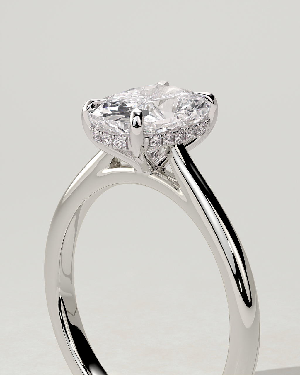 Wendy Solitaire Cushion Ring