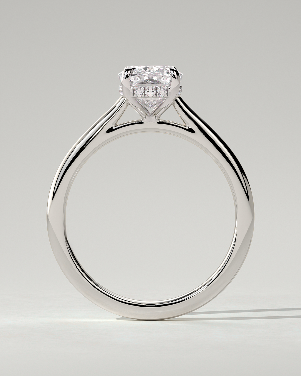 Wendy Solitaire Cushion Ring