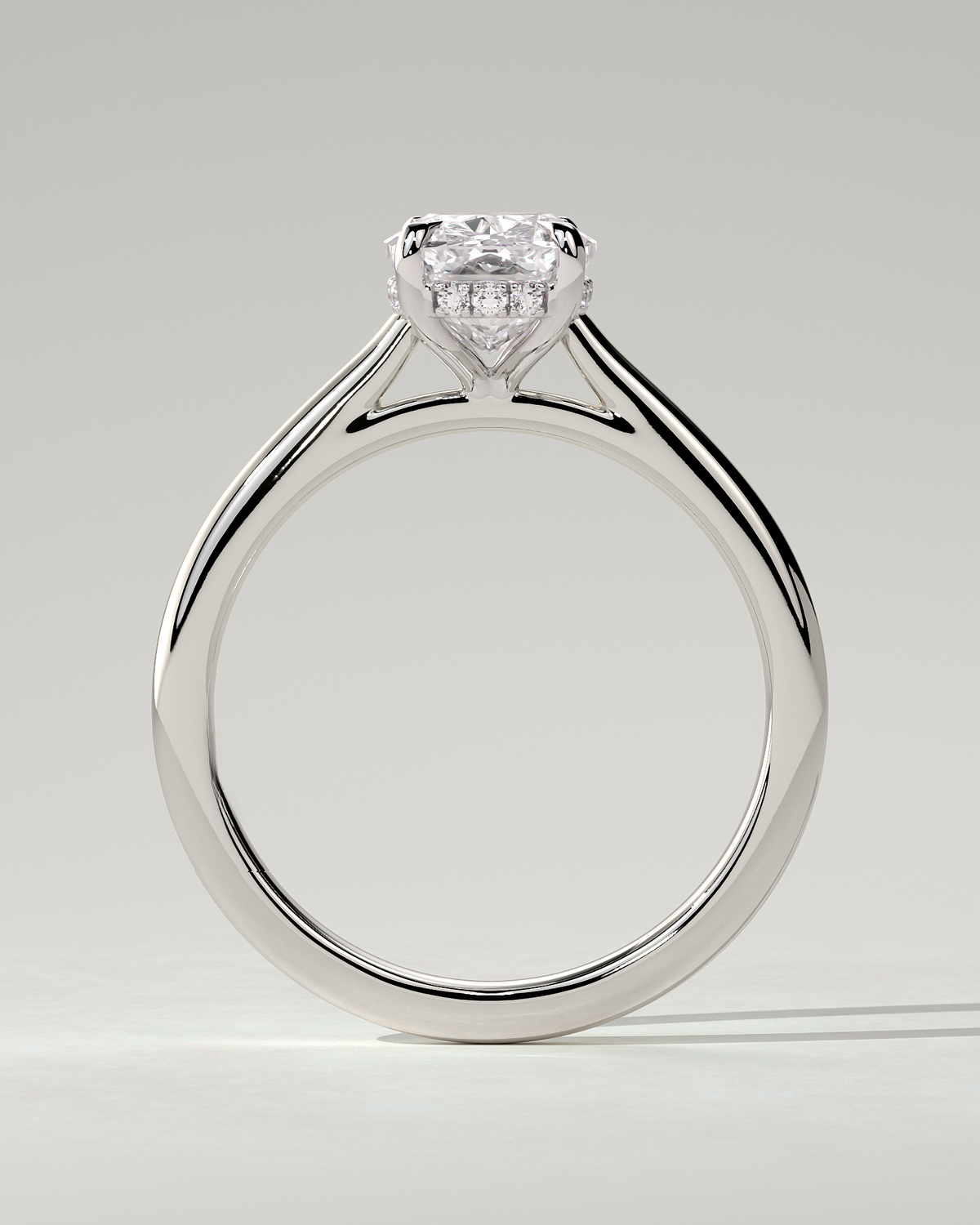 Wendy Solitaire Cushion Ring