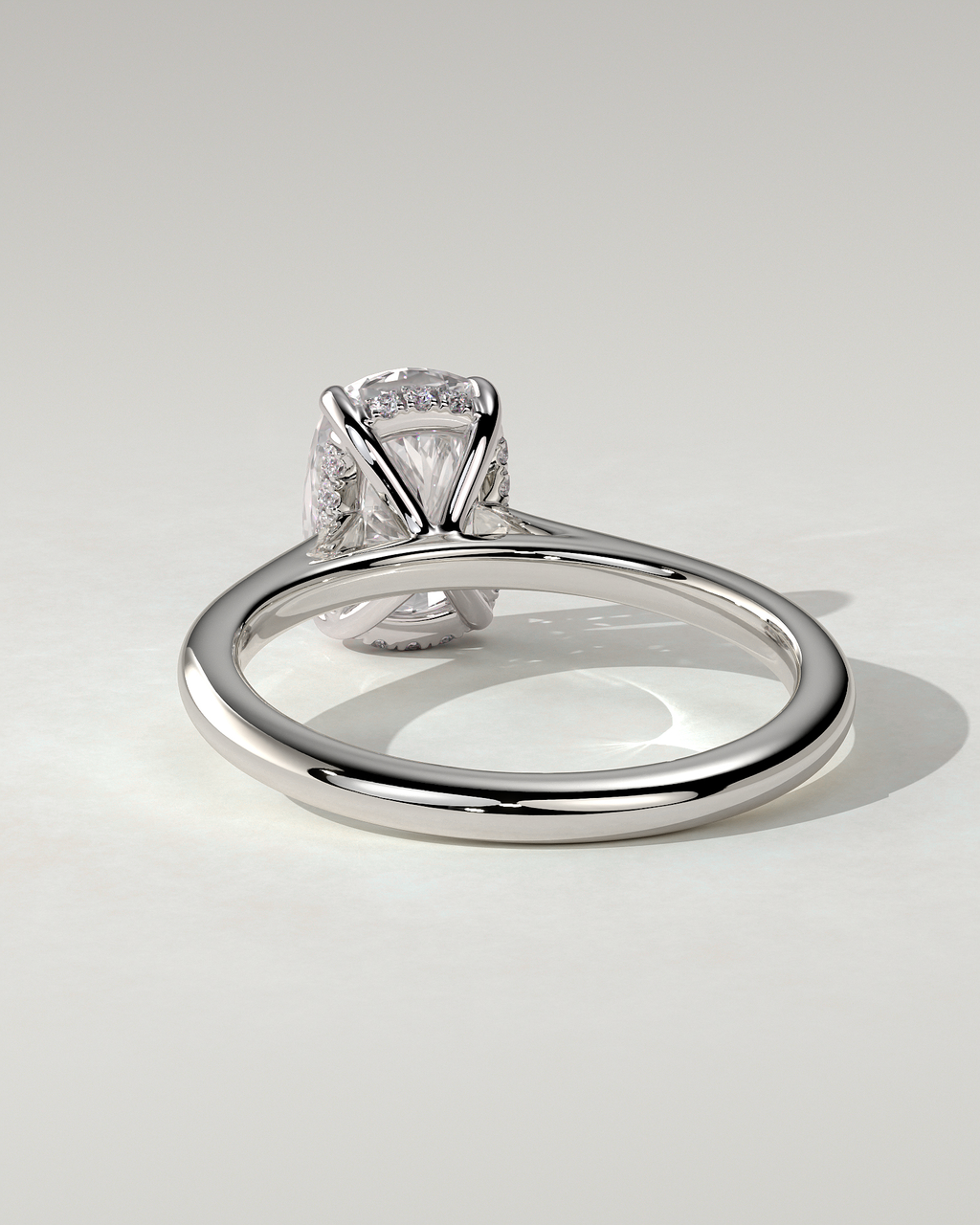 Wendy Solitaire Cushion Ring