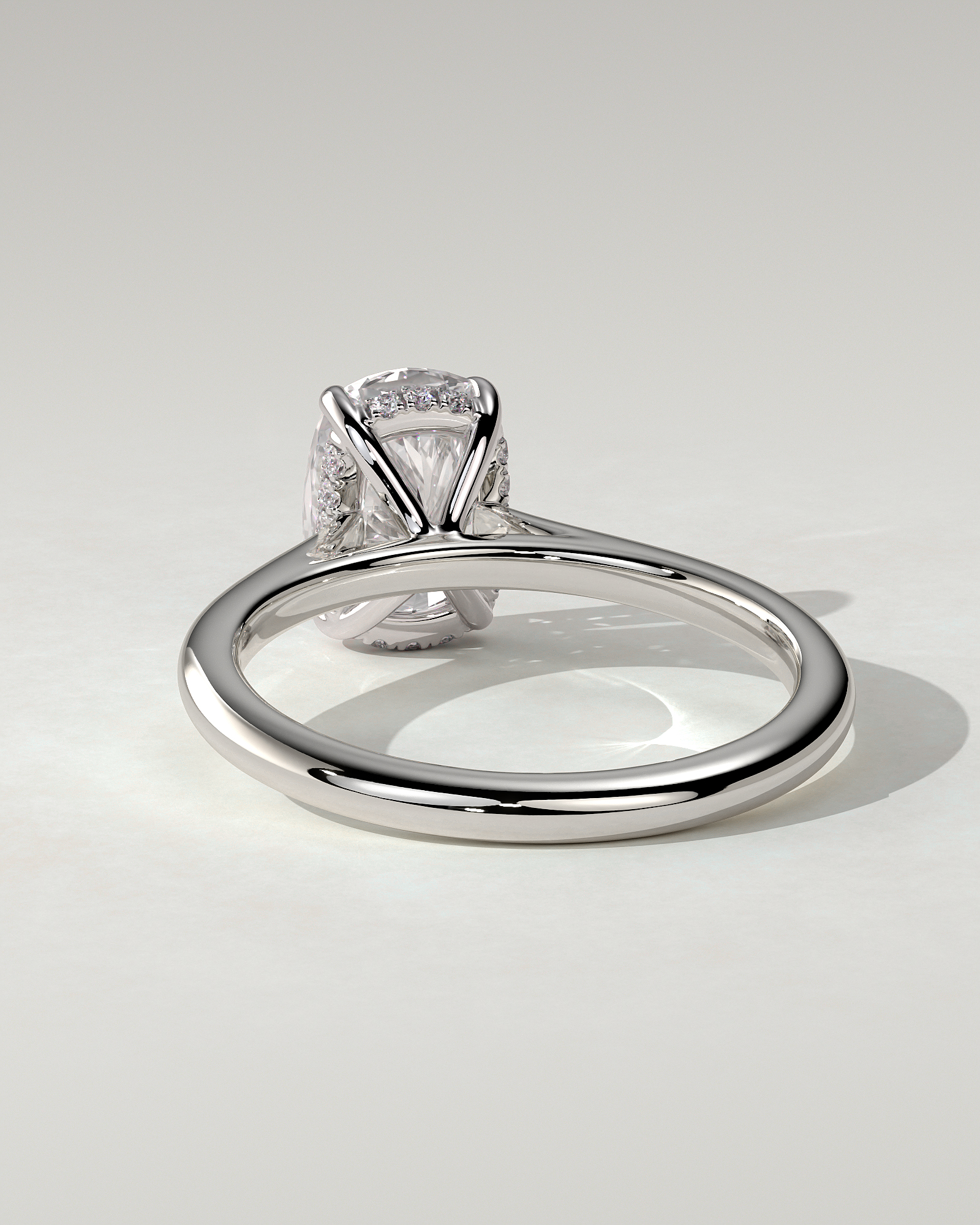 Wendy Solitaire Cushion Ring