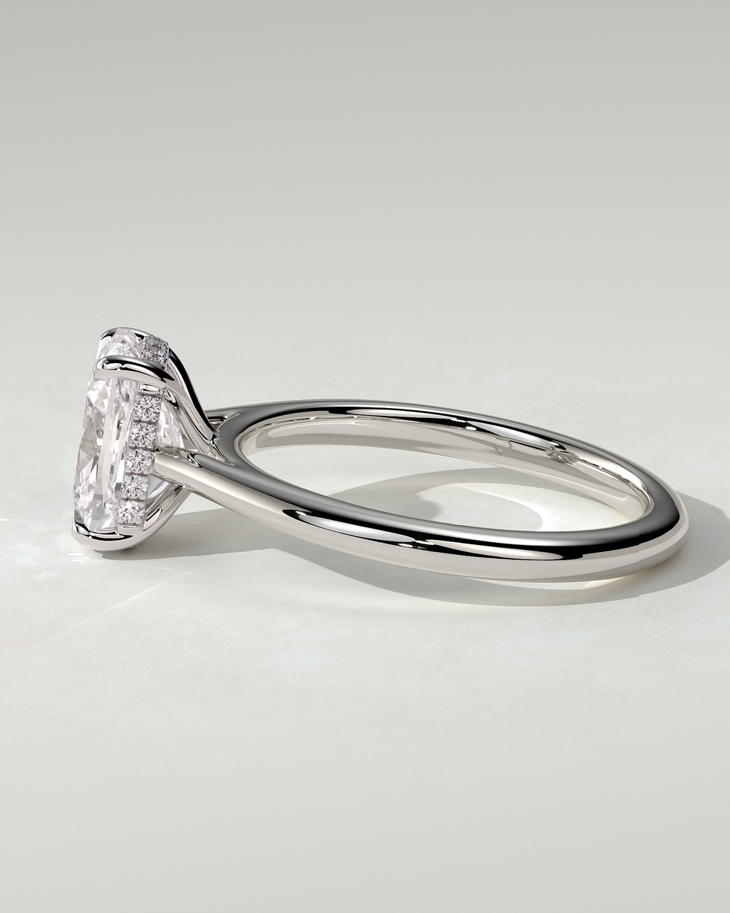 Wendy Solitaire Cushion Ring