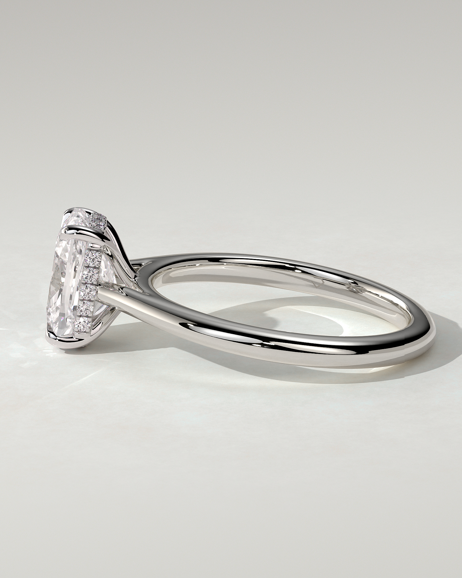 Wendy Solitaire Cushion Ring