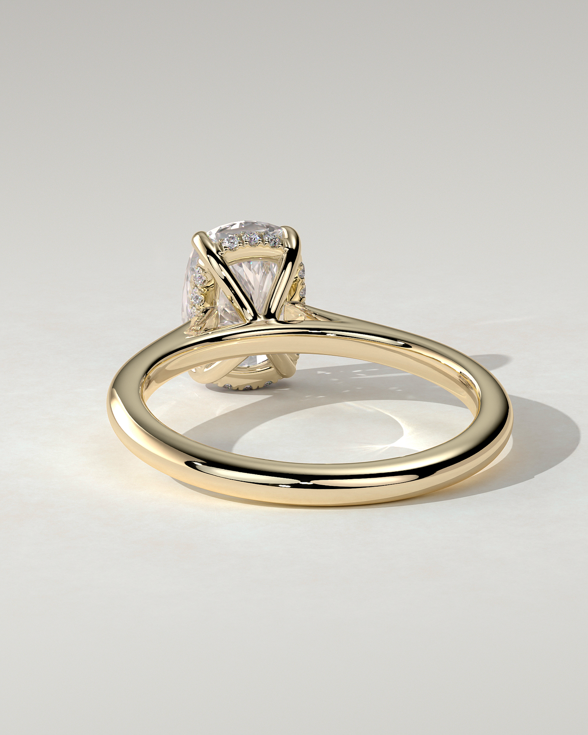 Wendy Solitaire Cushion Ring
