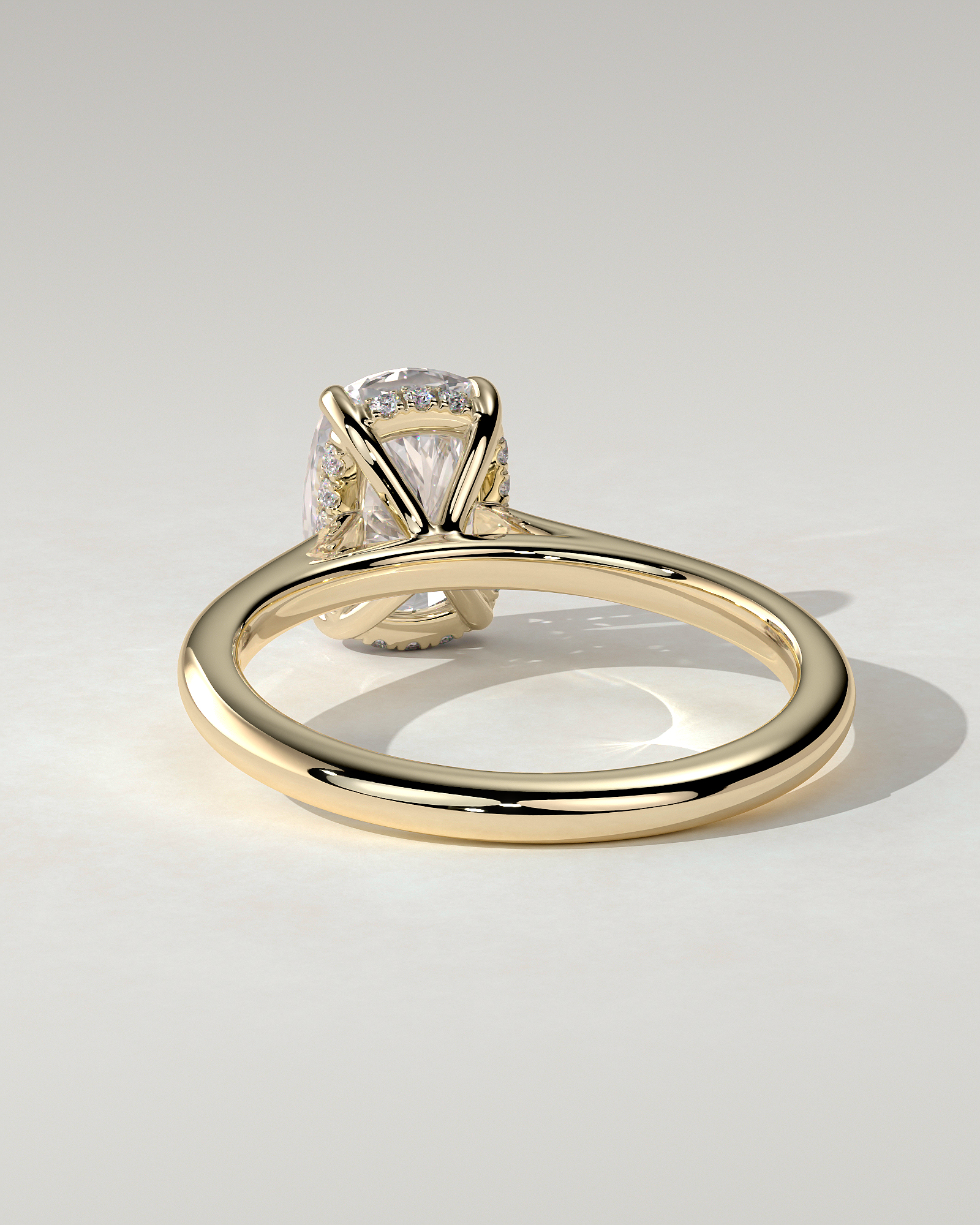 Wendy Solitaire Cushion Ring