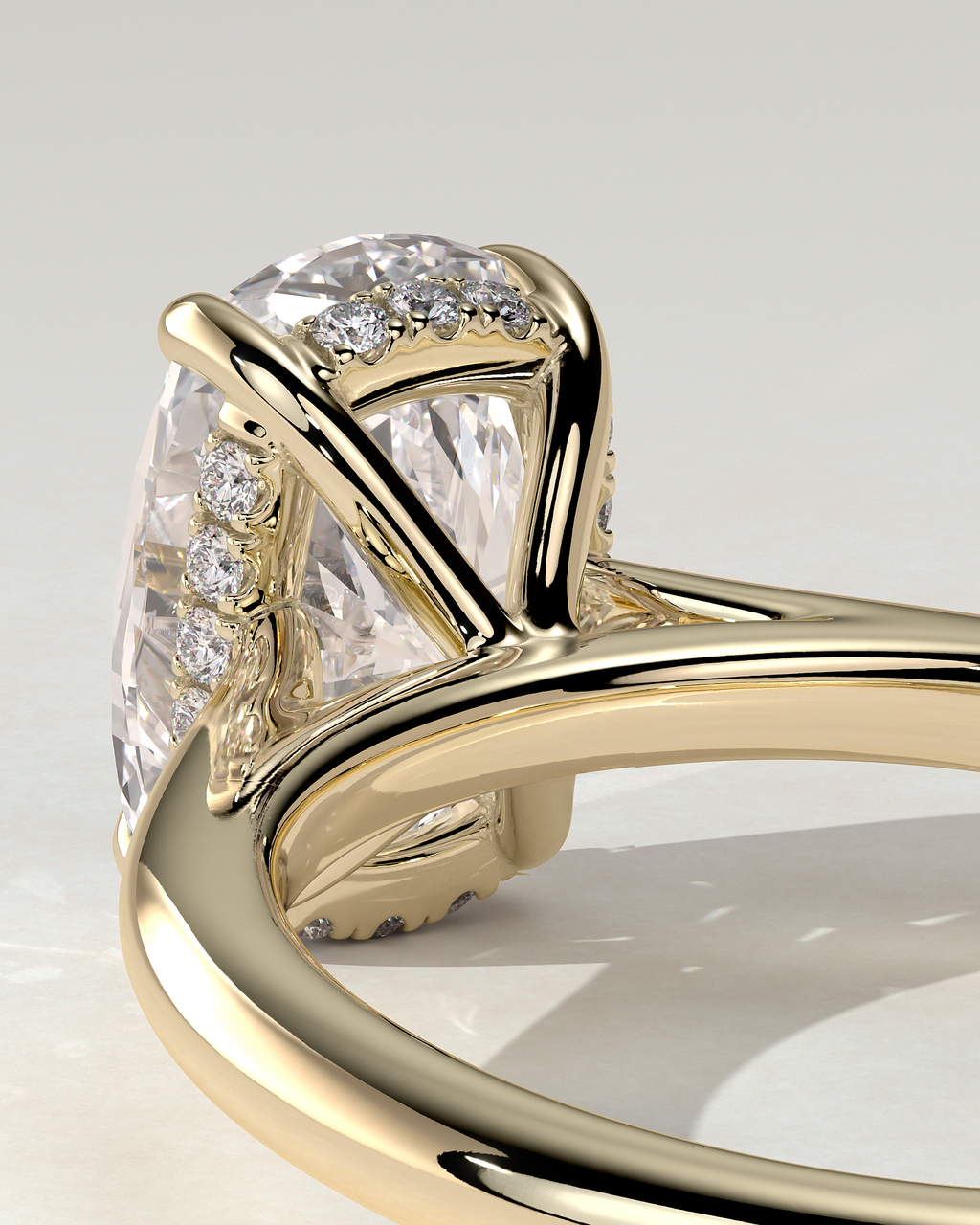 Wendy Solitaire Cushion Ring