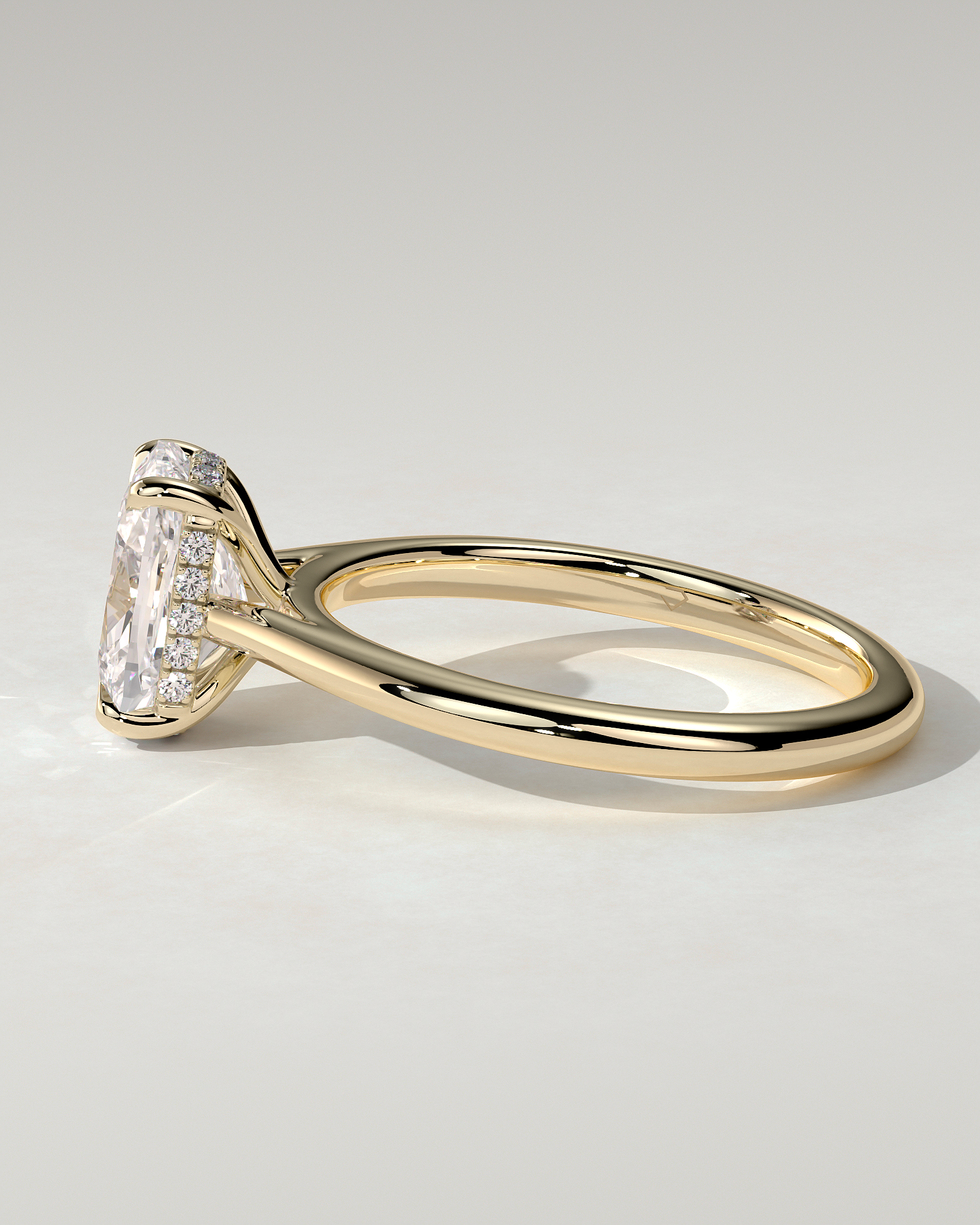 Wendy Solitaire Cushion Ring