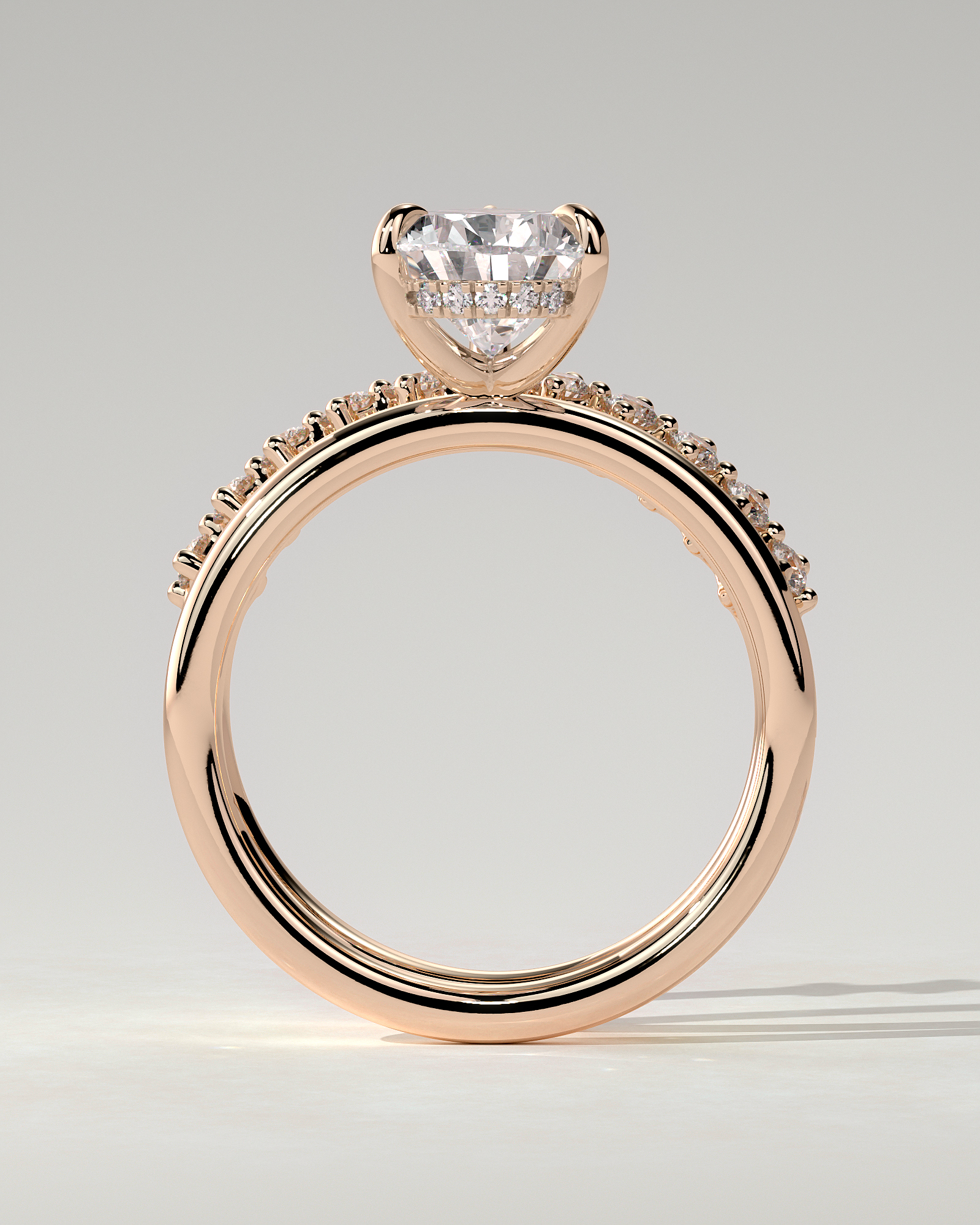 Xanthe Solitaire Pear Ring