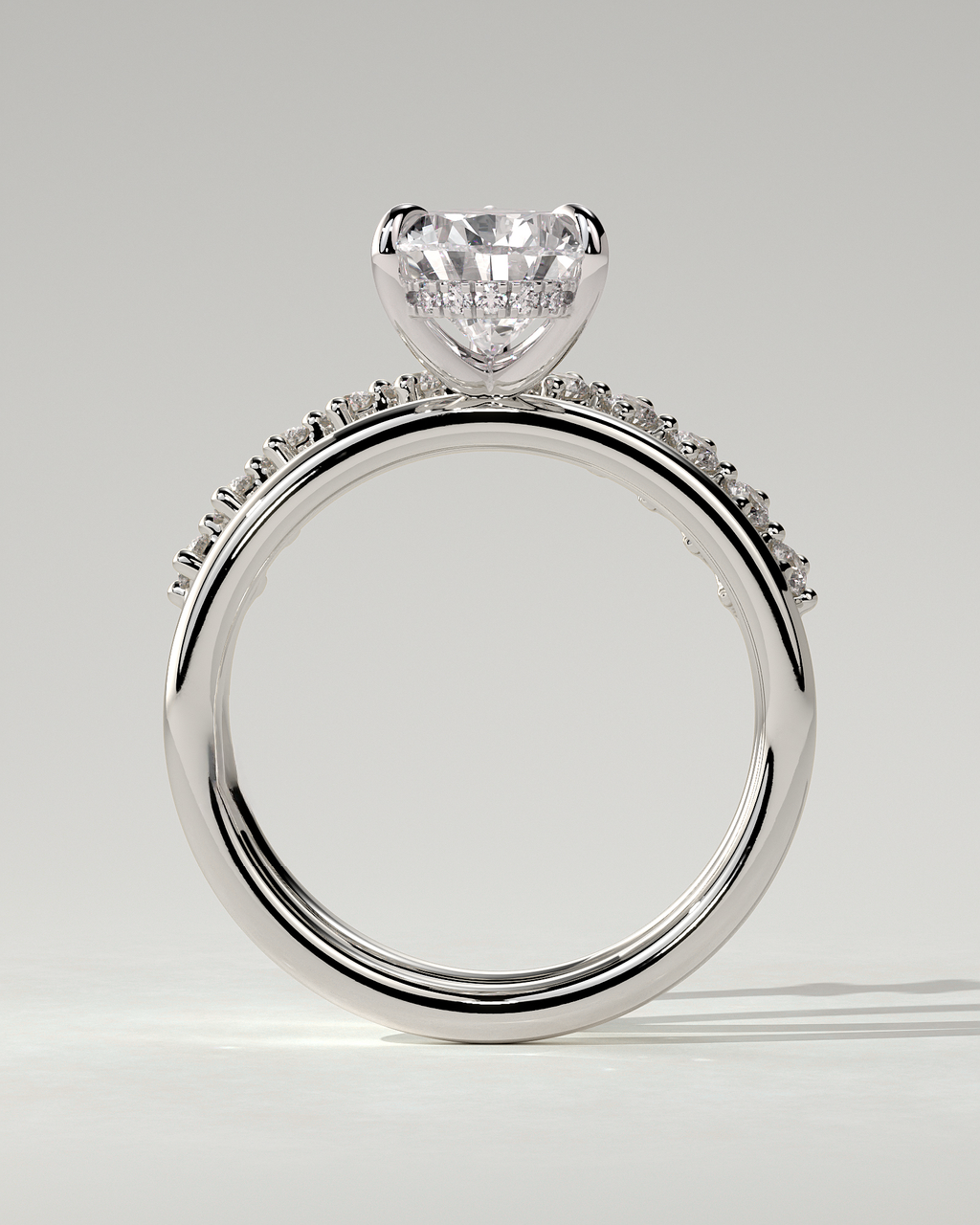 Xanthe Solitaire Pear Ring