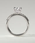 Xanthe Solitaire Pear Ring