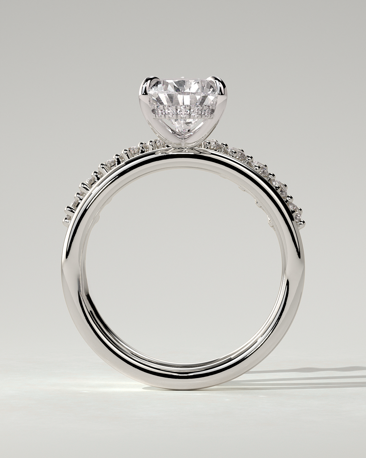 Xanthe Solitaire Pear Ring