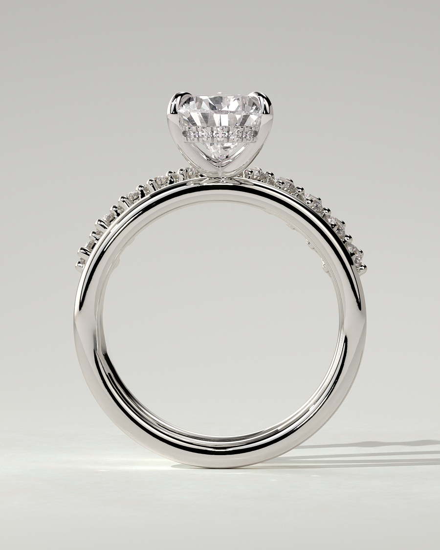 Xanthe Solitaire Pear Ring