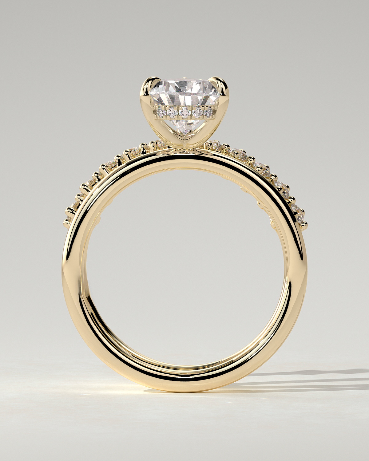Xanthe Solitaire Pear Ring