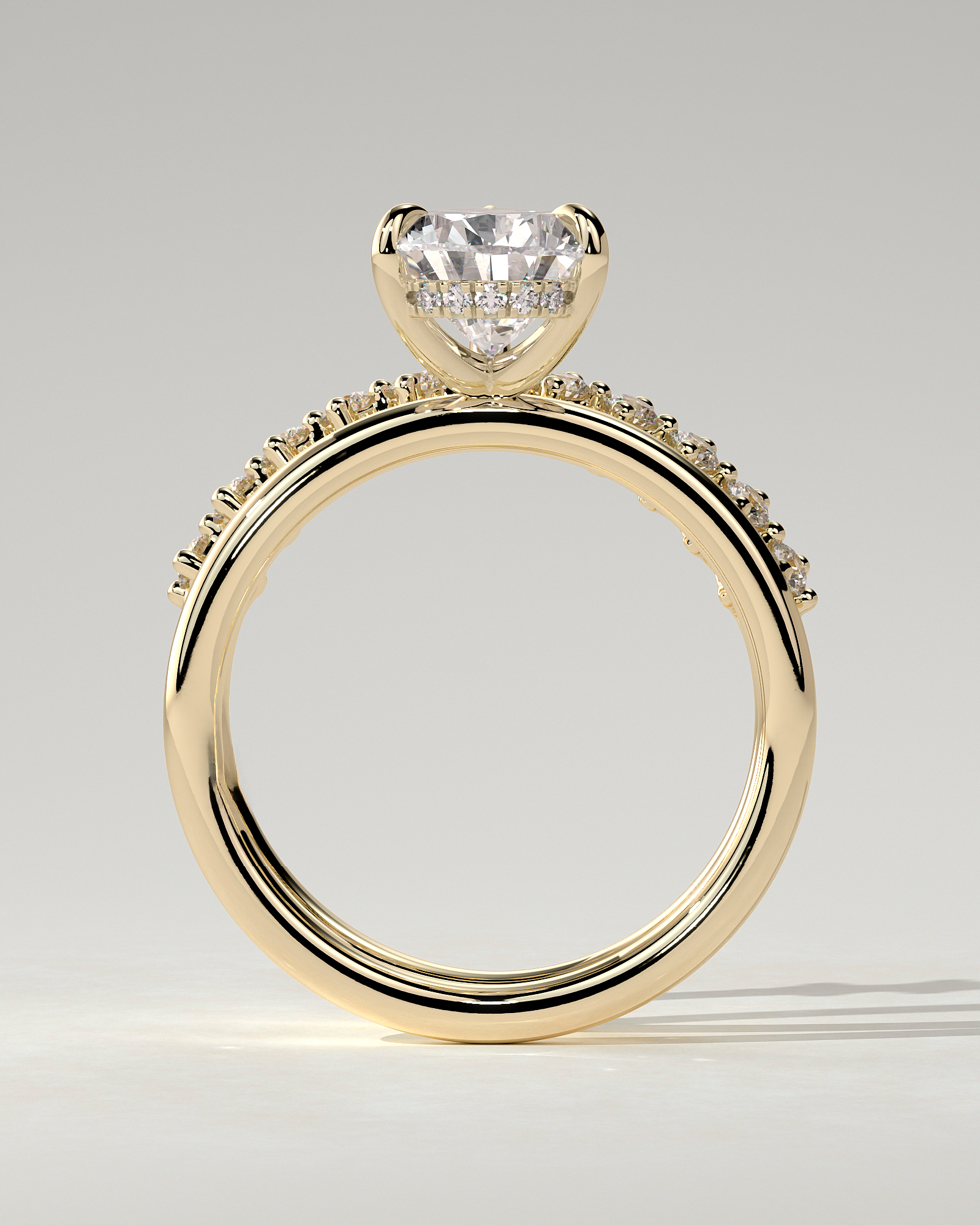 Xanthe Solitaire Pear Ring