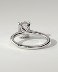 Yasmine Solitaire Cushion Ring