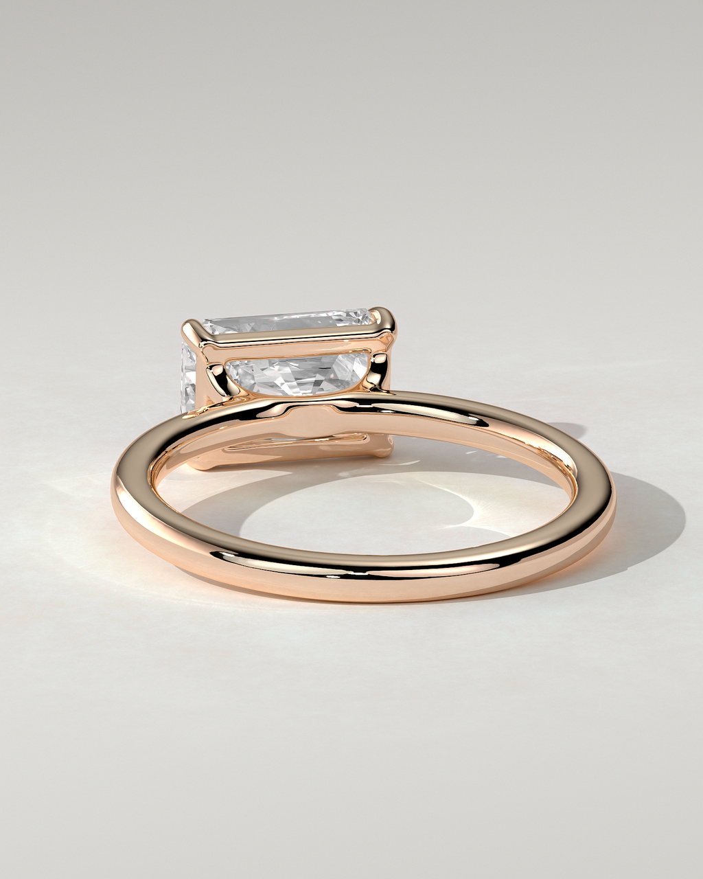Zara East-West Round Ring
