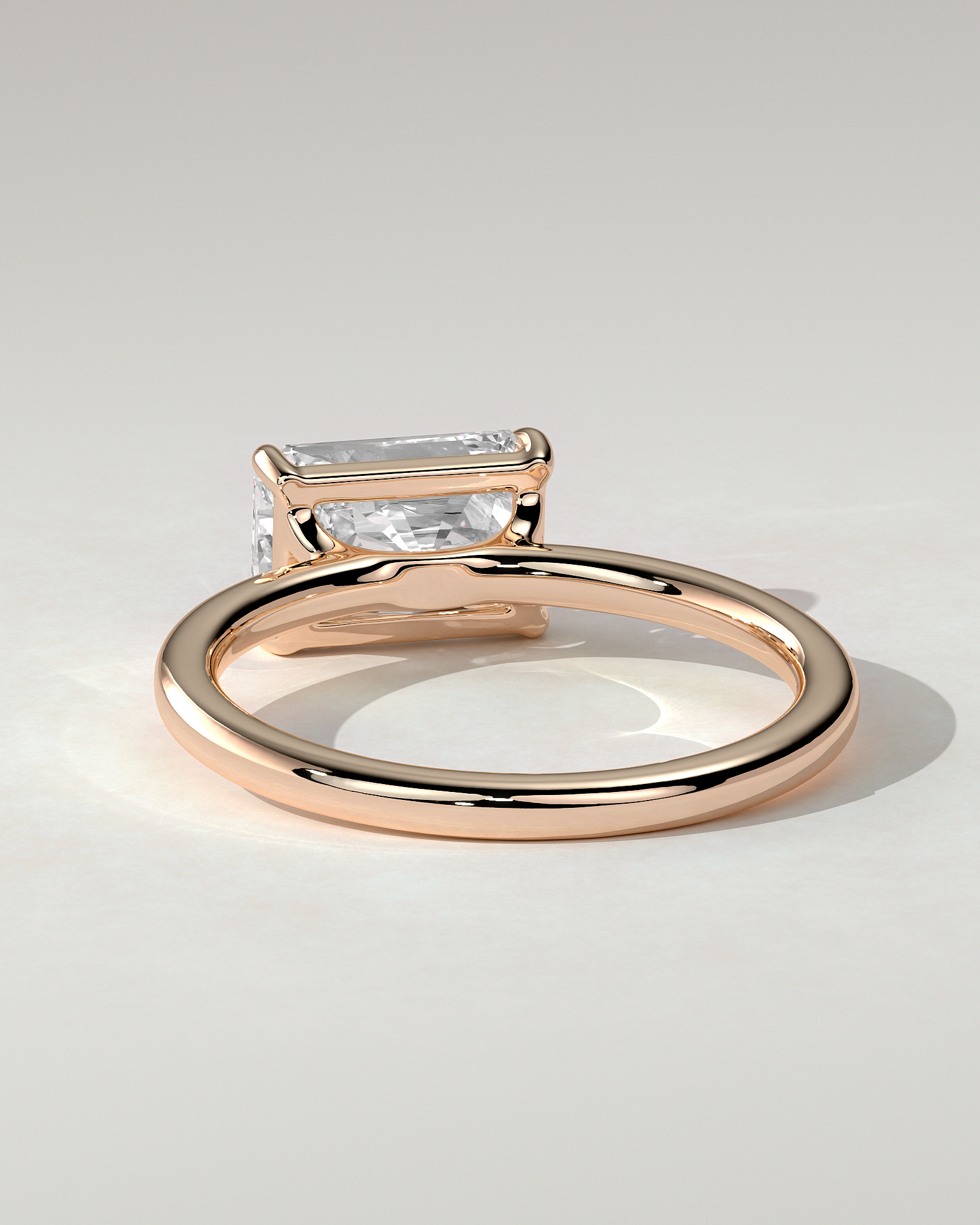 Zara East-West Round Ring